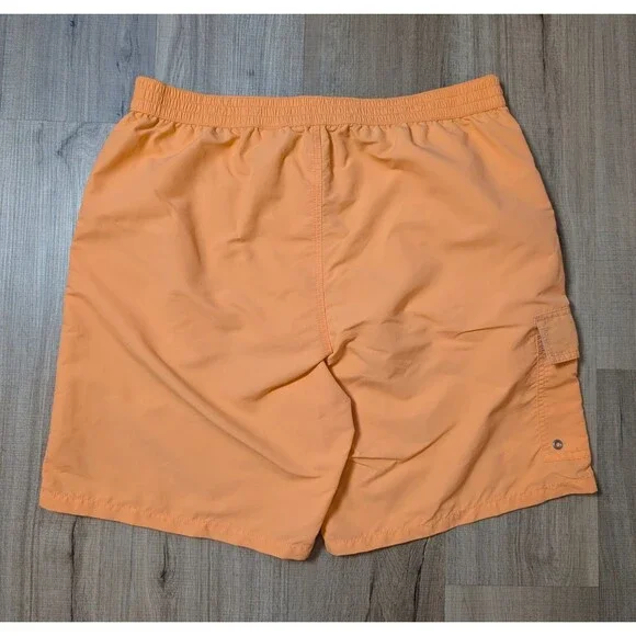 Polo Ralph Lauren Size XL Cargo Swim Trunks Board Shorts Orange Pony Preppy - Picture 2 of 12